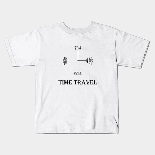 Time Travel Kids T-Shirt by suhwfan